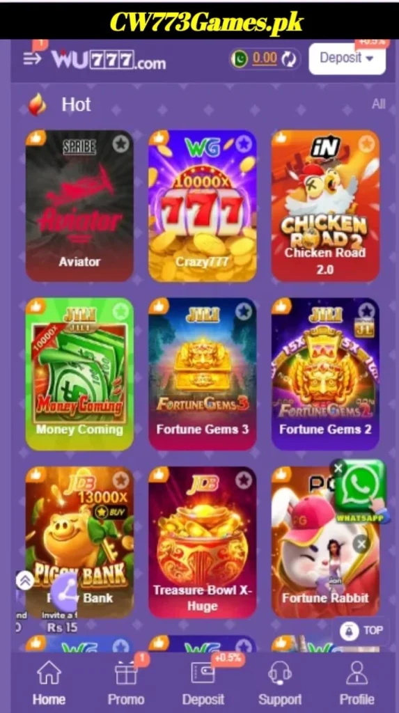 WU777 Game